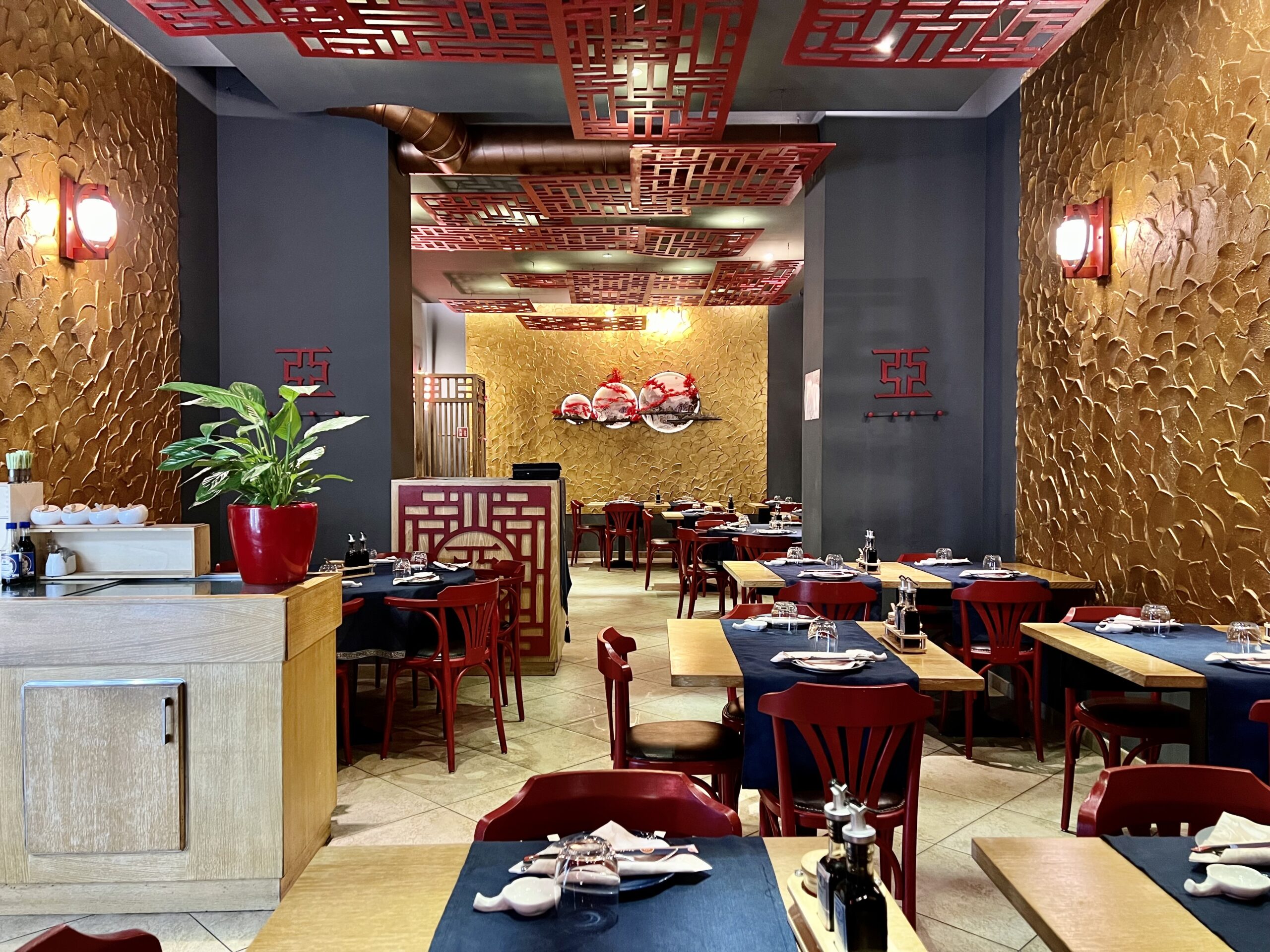 Sala interna del Ristorante Stella d'Asia